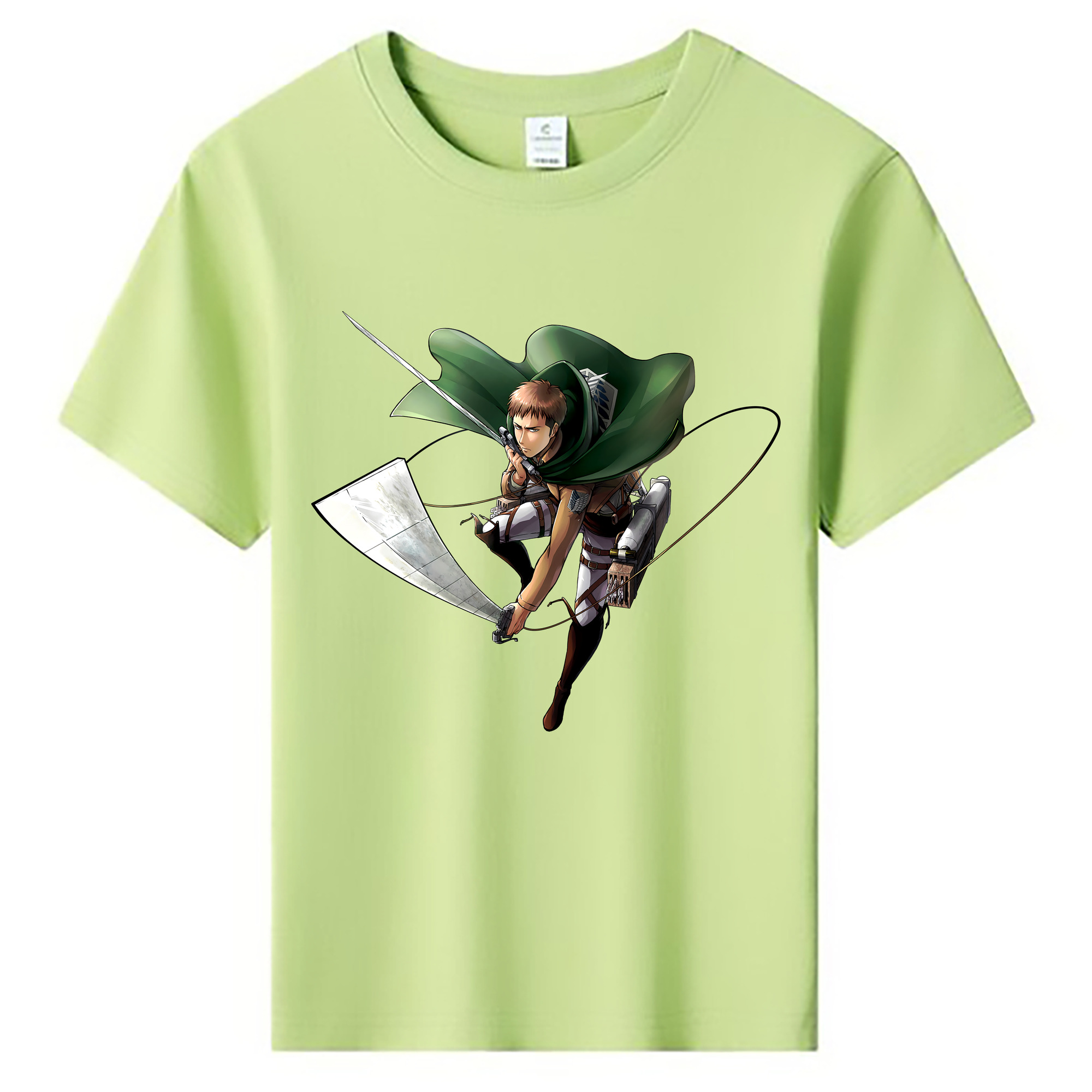 （画像用） 進撃の巨人 Attack on Titan 綿100％キッズTシャツ（フロントプリント）